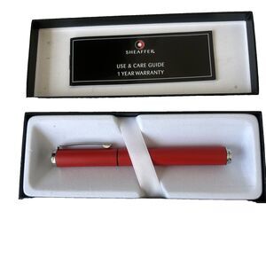 Sheaffer Award Rollerball - Matte Red Pen E1919151 NEW IN GIFT BOX